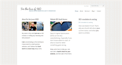 Desktop Screenshot of fortheloveofseo.com